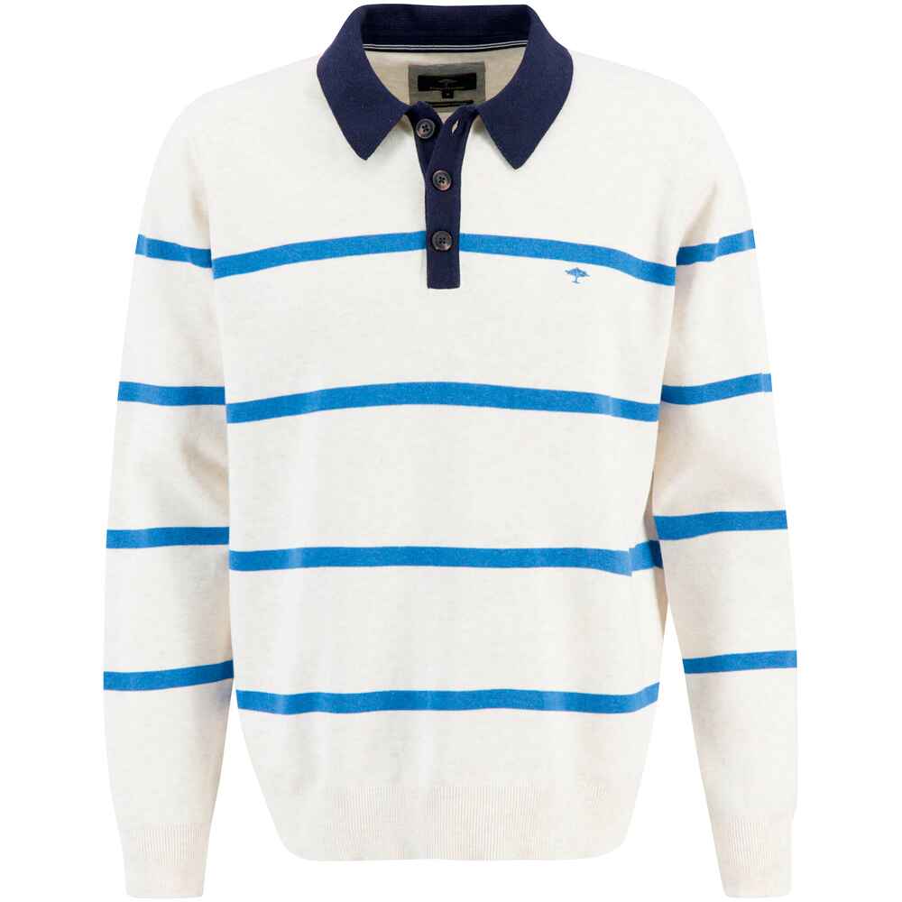 FYNCH-HATTON Rugby-Polo (Bright Ocean) - - Online Pullover Bekleidung Shop - | - Herrenmode Mode FRANKONIA