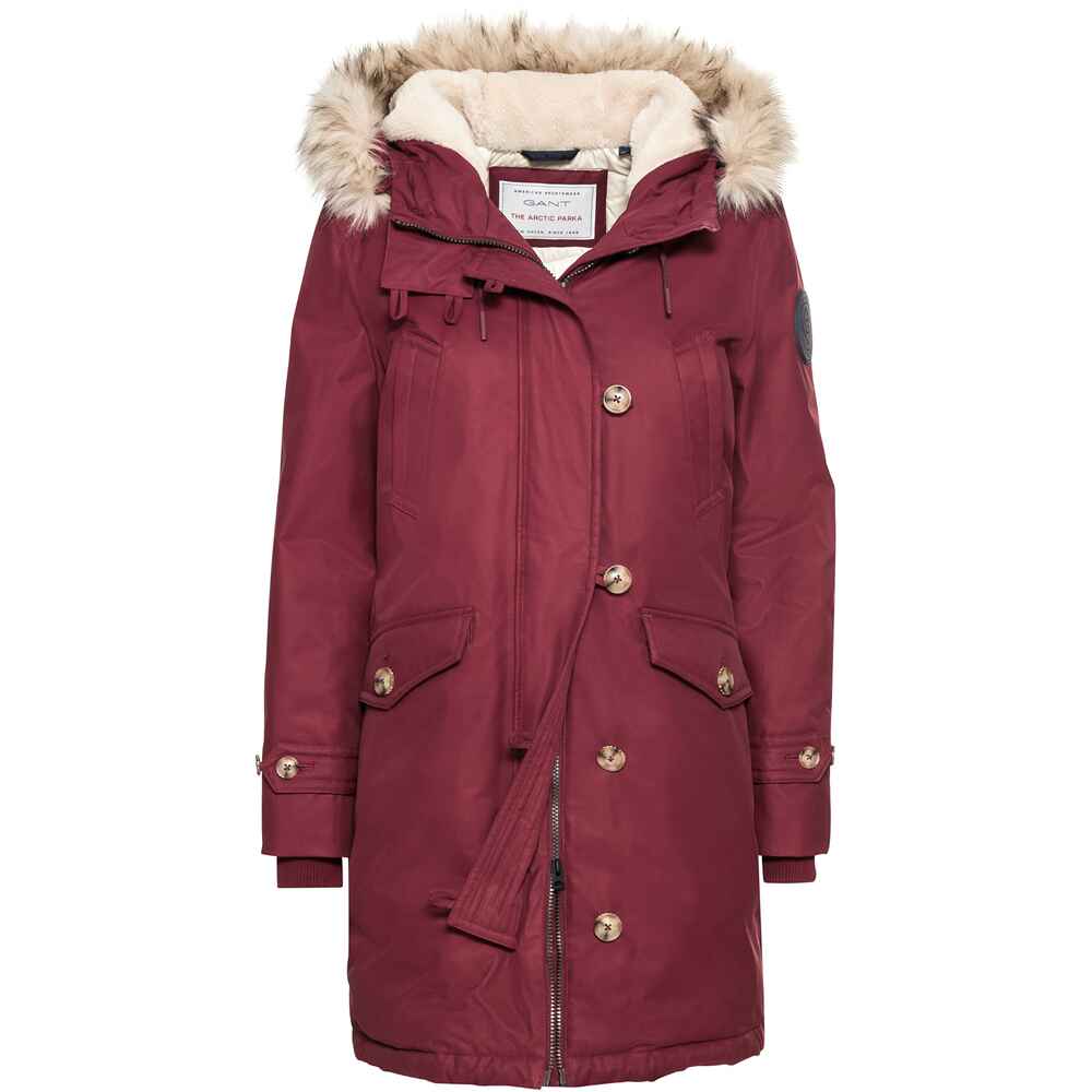 Gant Arctic Daunenparka (Bordeaux) Online - - Mode FRANKONIA - Mäntel Shop Bekleidung | - Damenmode