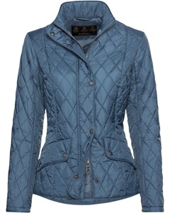 Barbour Steppjacke Flyweight Cavalry (Rauchblau) Barbour für