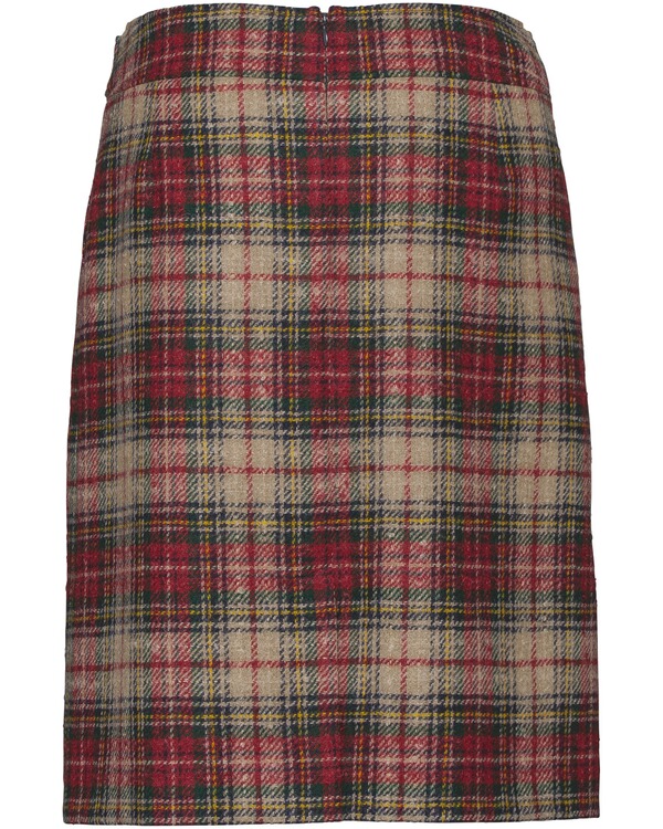 Brigitte Von Schonfels Karo Rock Rot Tanne Blau Rocke Bekleidung Damenmode Mode Online Shop Frankonia