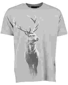 T-Shirt mit Hirschdruck, REITMAYER