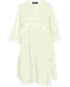 Lochstick-Stufenkleid, White Label